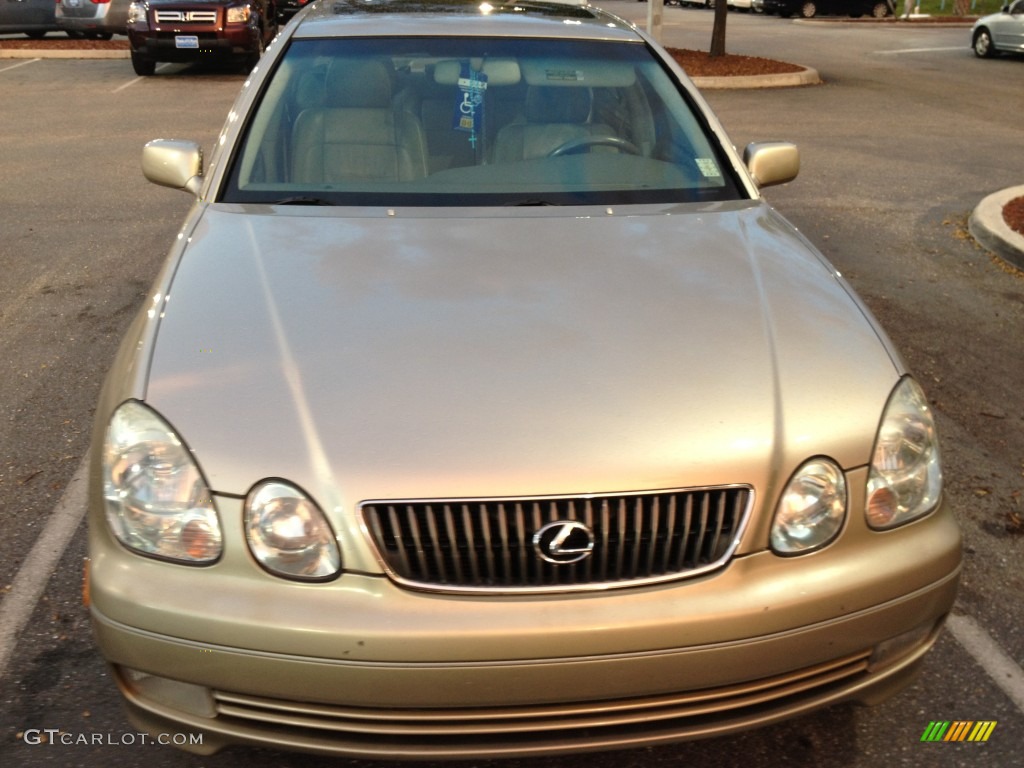 2001 GS 300 - Burnished Gold / Ivory photo #2