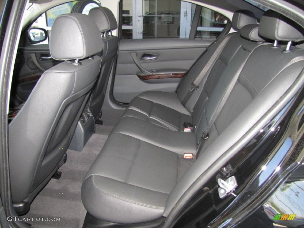 2010 3 Series 328i Sedan - Jet Black / Black photo #4
