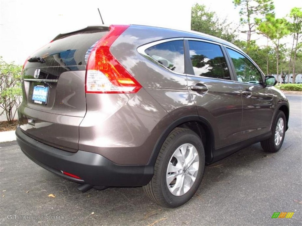 2013 CR-V EX-L - Urban Titanium Metallic / Black photo #3