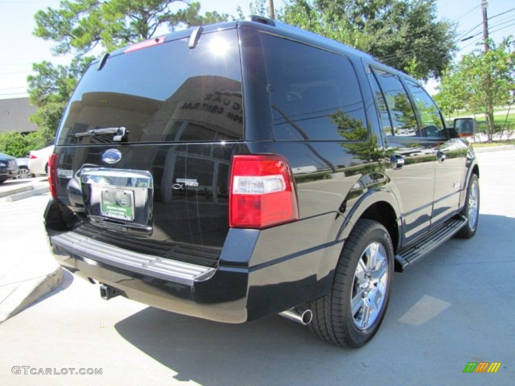 2007 Expedition Limited - Black / Stone photo #10