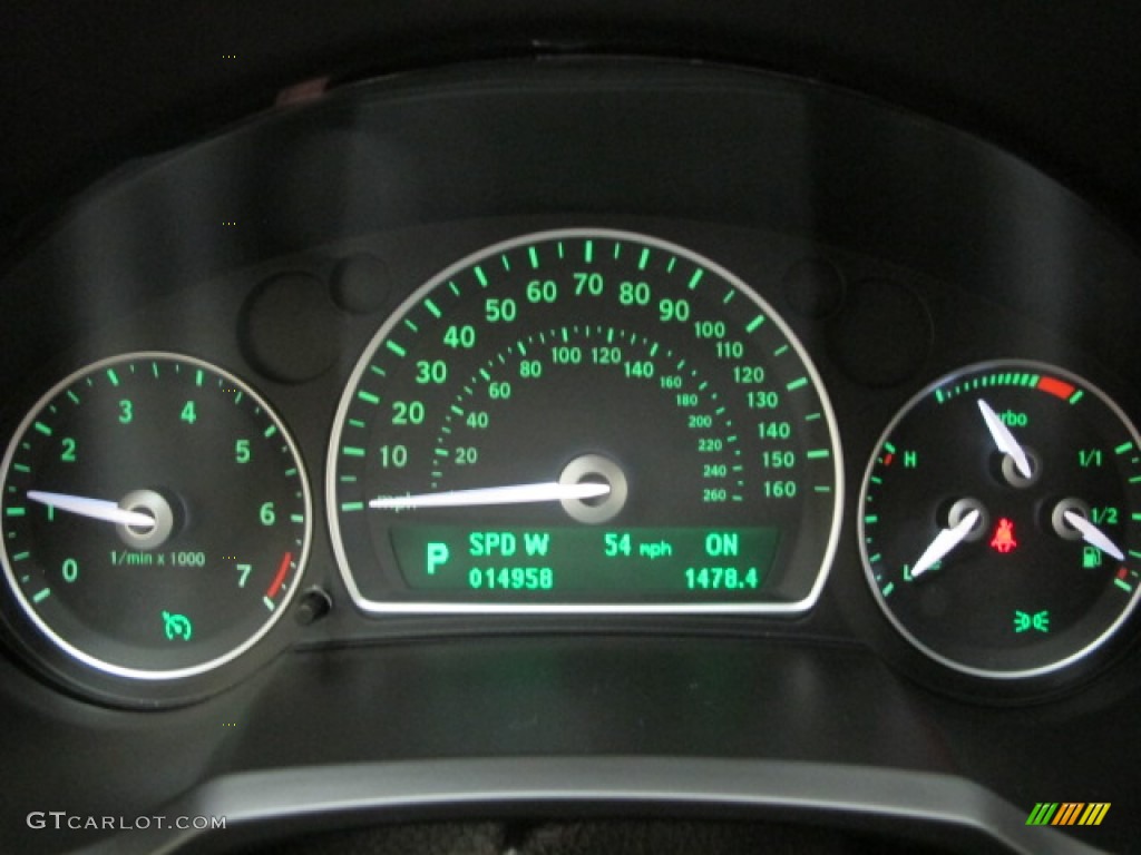 2010 Saab 9-3 Aero Convertible Gauges Photo #71597601