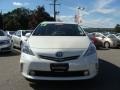 2012 Blizzard White Pearl Toyota Prius v Two Hybrid  photo #2