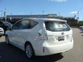 2012 Blizzard White Pearl Toyota Prius v Two Hybrid  photo #4