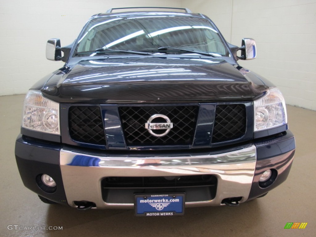 2006 Armada SE 4x4 - Majestic Blue / Graphite/Titanium photo #2