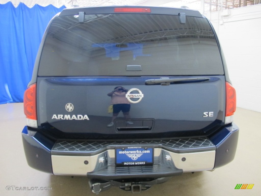 2006 Armada SE 4x4 - Majestic Blue / Graphite/Titanium photo #7
