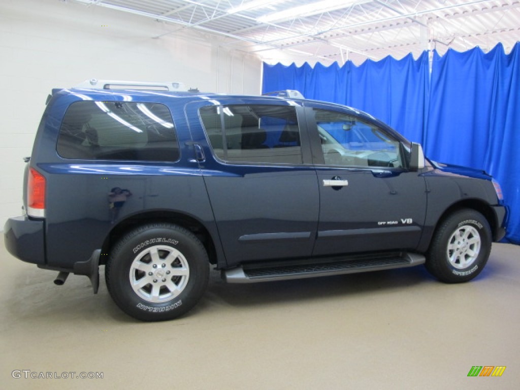 2006 Armada SE 4x4 - Majestic Blue / Graphite/Titanium photo #10