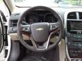 Cocoa/Light Neutral Steering Wheel Photo for 2013 Chevrolet Malibu #71599365