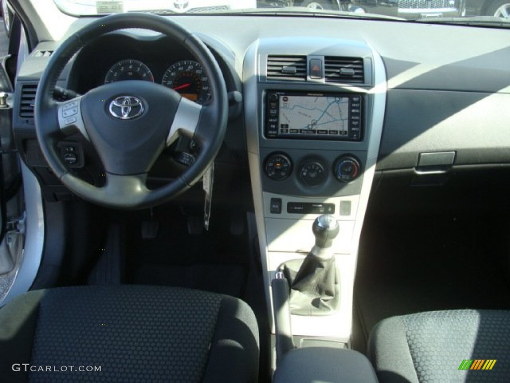 2009 Corolla XRS - Classic Silver Metallic / Dark Charcoal photo #9