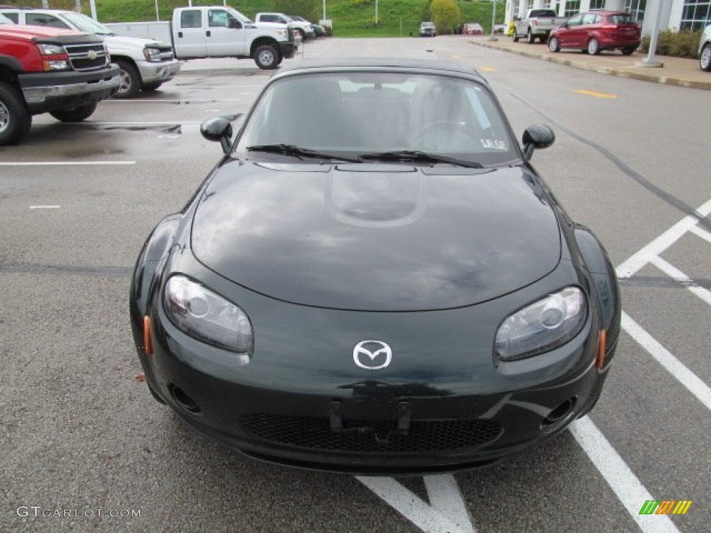 2008 MX-5 Miata Sport Roadster - Highland Green / Black photo #7