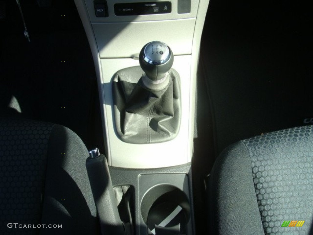 2009 Corolla XRS - Classic Silver Metallic / Dark Charcoal photo #12