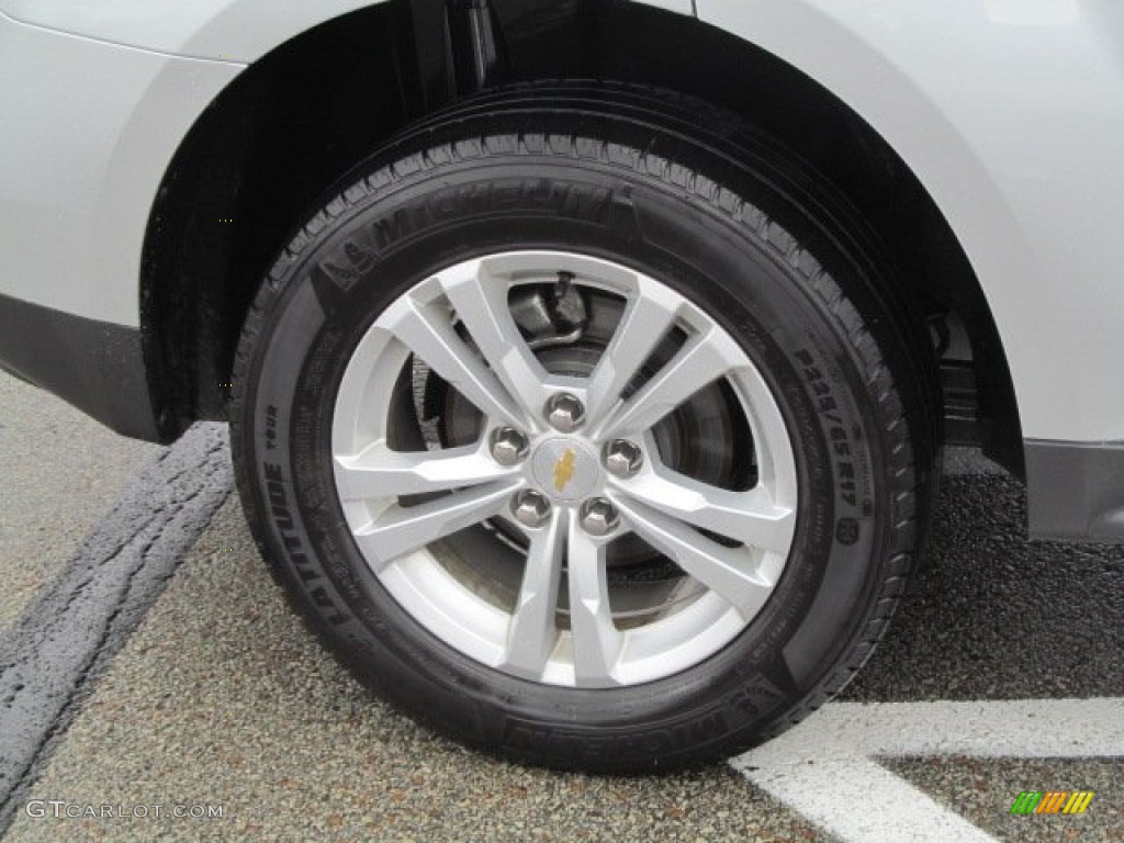 2010 Equinox LT AWD - Silver Ice Metallic / Jet Black photo #3