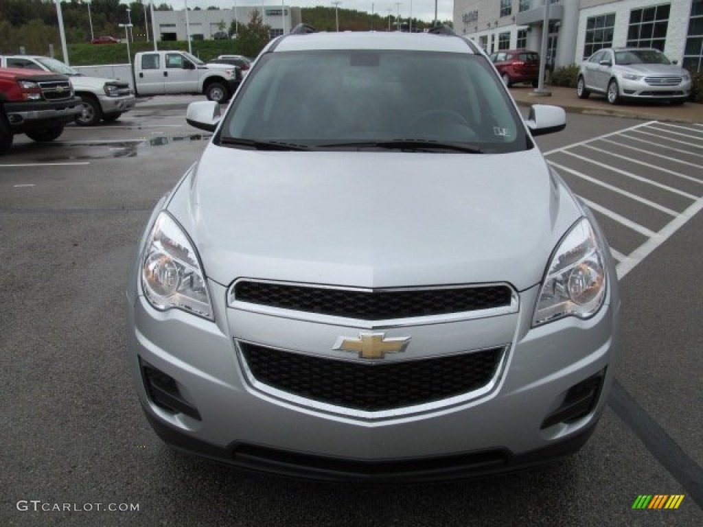 2010 Equinox LT AWD - Silver Ice Metallic / Jet Black photo #4