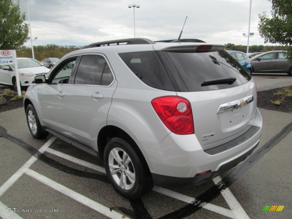 2010 Equinox LT AWD - Silver Ice Metallic / Jet Black photo #7