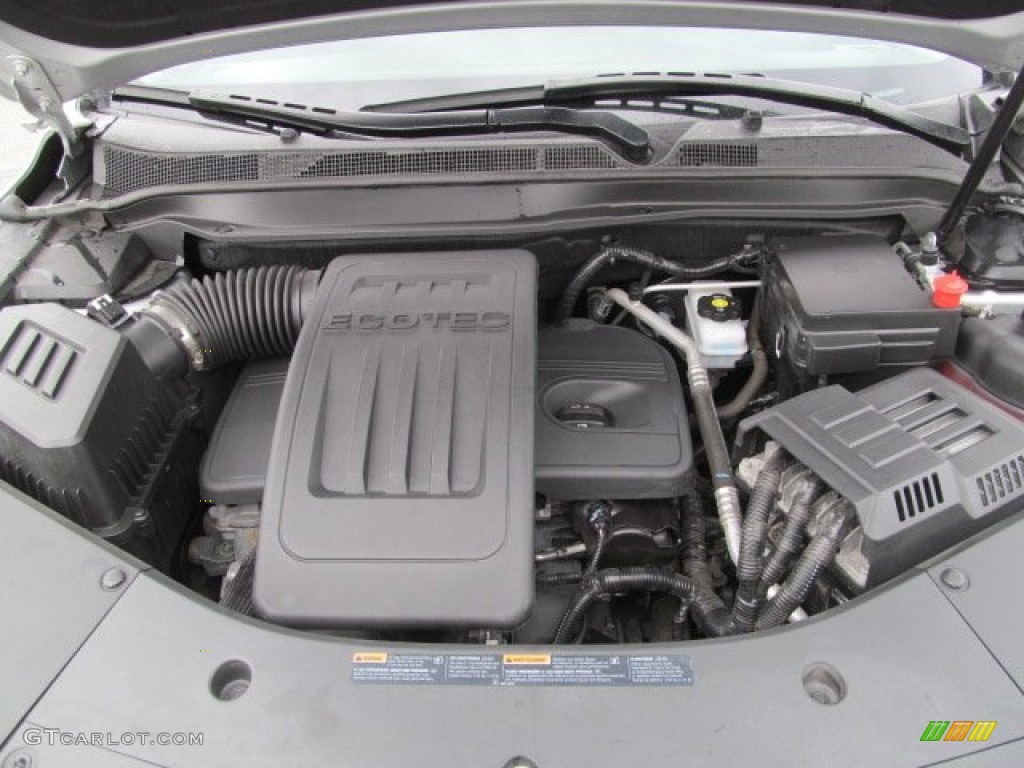 2010 Equinox LT AWD - Silver Ice Metallic / Jet Black photo #11