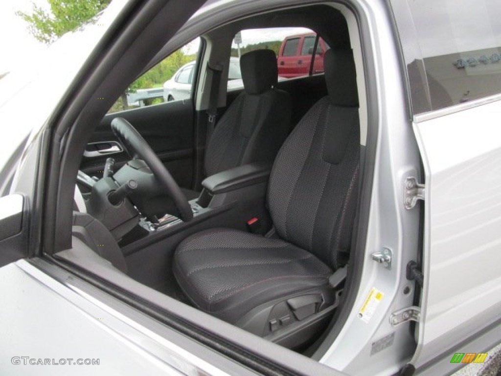 2010 Equinox LT AWD - Silver Ice Metallic / Jet Black photo #12