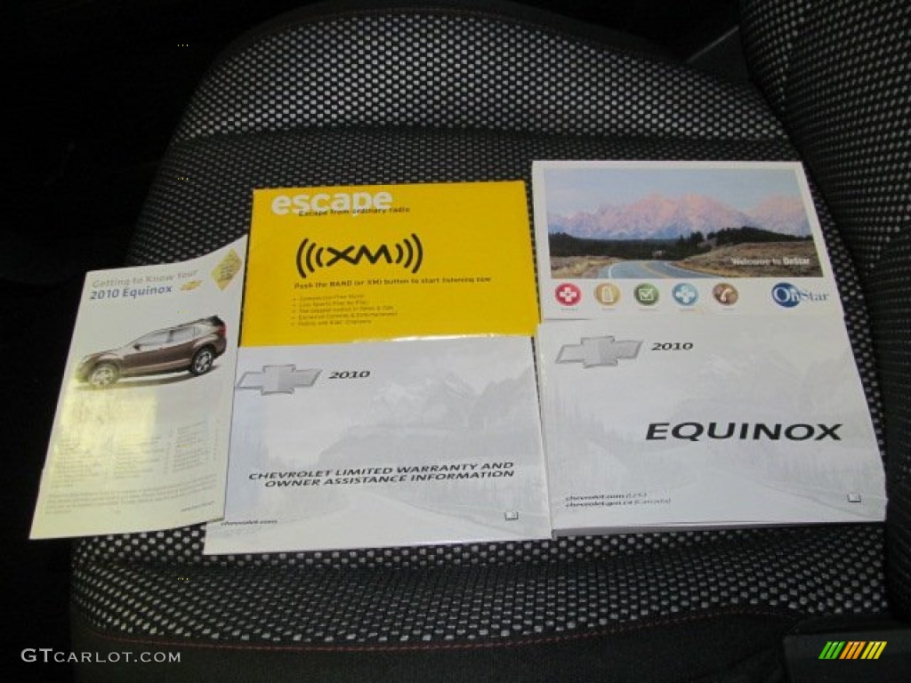 2010 Equinox LT AWD - Silver Ice Metallic / Jet Black photo #22