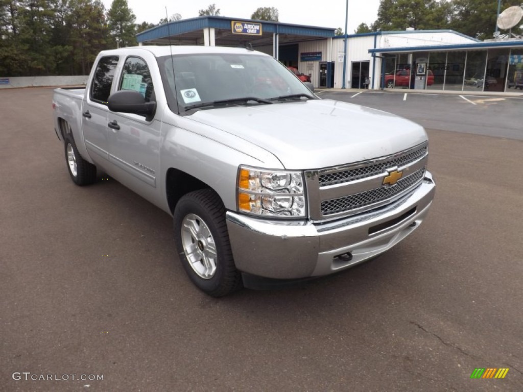 2012 Silverado 1500 LT Crew Cab 4x4 - Silver Ice Metallic / Ebony photo #7