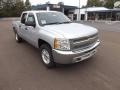 2012 Silver Ice Metallic Chevrolet Silverado 1500 LT Crew Cab 4x4  photo #7