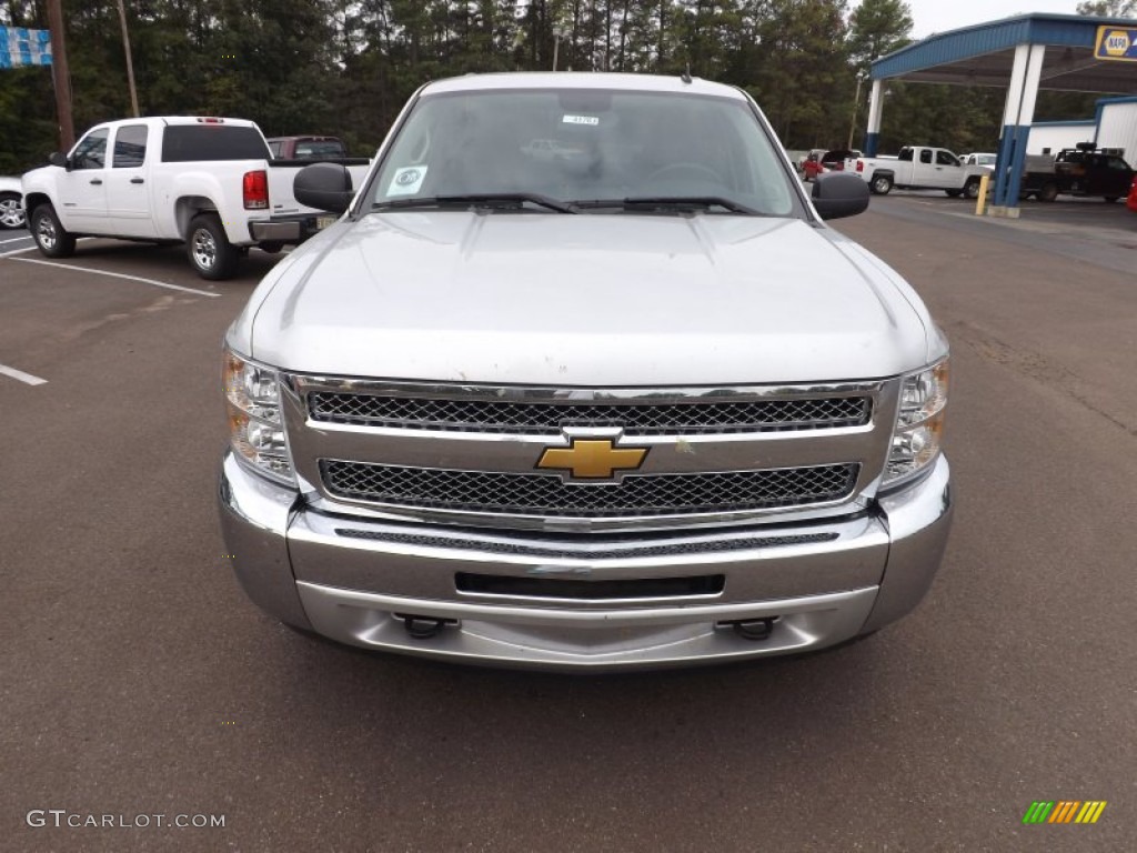 2012 Silverado 1500 LT Crew Cab 4x4 - Silver Ice Metallic / Ebony photo #8