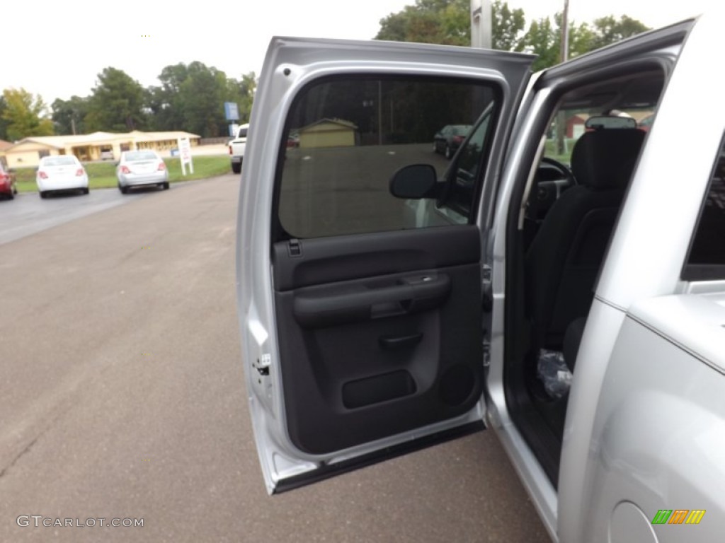 2012 Silverado 1500 LT Crew Cab 4x4 - Silver Ice Metallic / Ebony photo #17