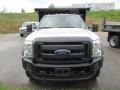 Oxford White - F550 Super Duty XL Regular Cab 4x4 Dump Truck Photo No. 5