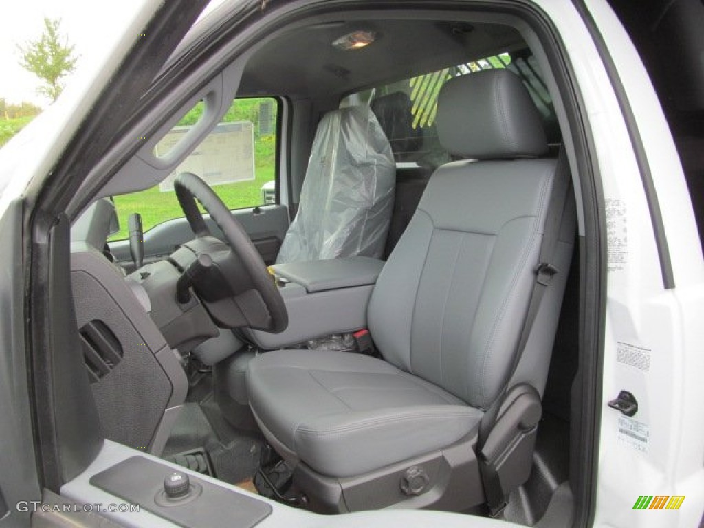 2012 Ford F550 Super Duty XL Regular Cab 4x4 Dump Truck Front Seat Photos