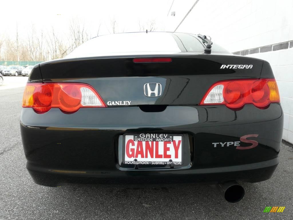 2002 RSX Type S Sports Coupe - Custom Dark Green Metallic / Titanium photo #8