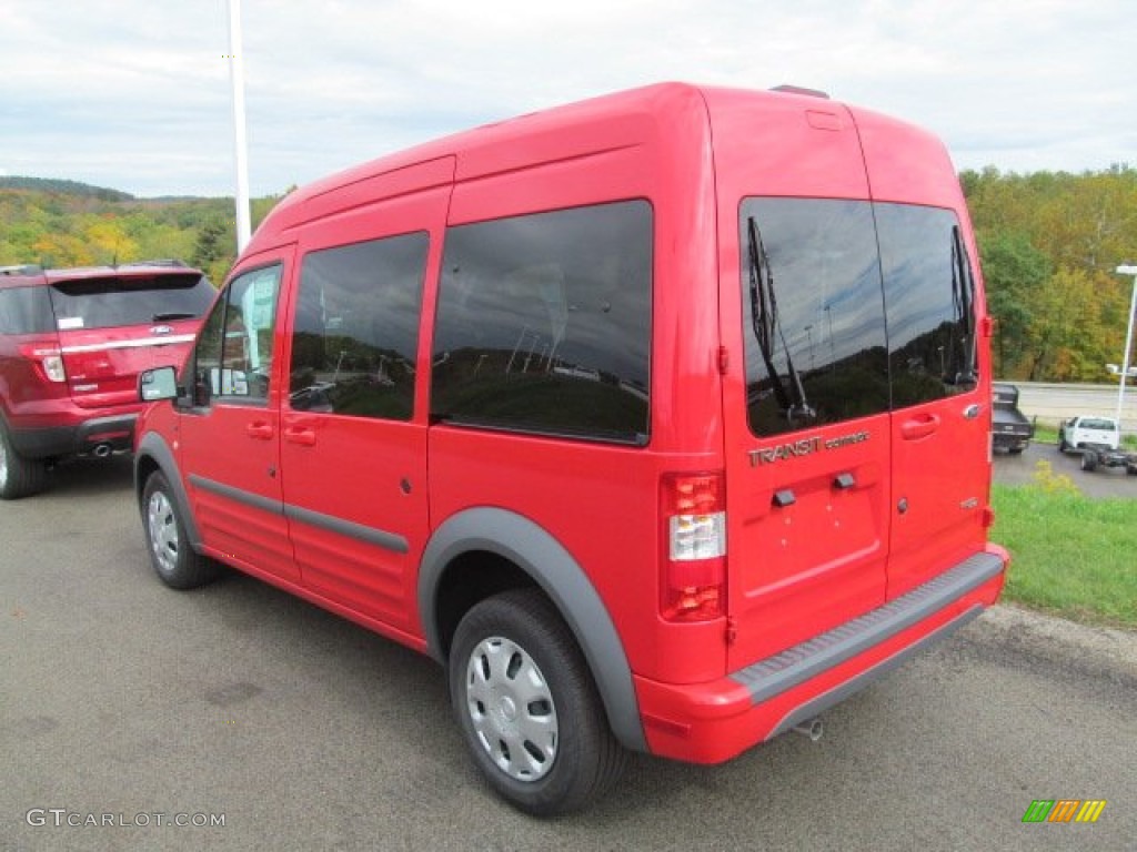 Torch Red 2012 Ford Transit Connect XLT Premium Wagon Exterior Photo #71601986