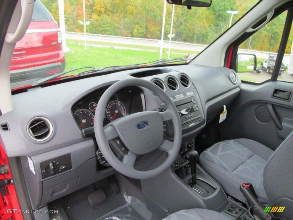 2012 Ford Transit Connect XLT Premium Wagon Dark Grey Dashboard Photo #71602011