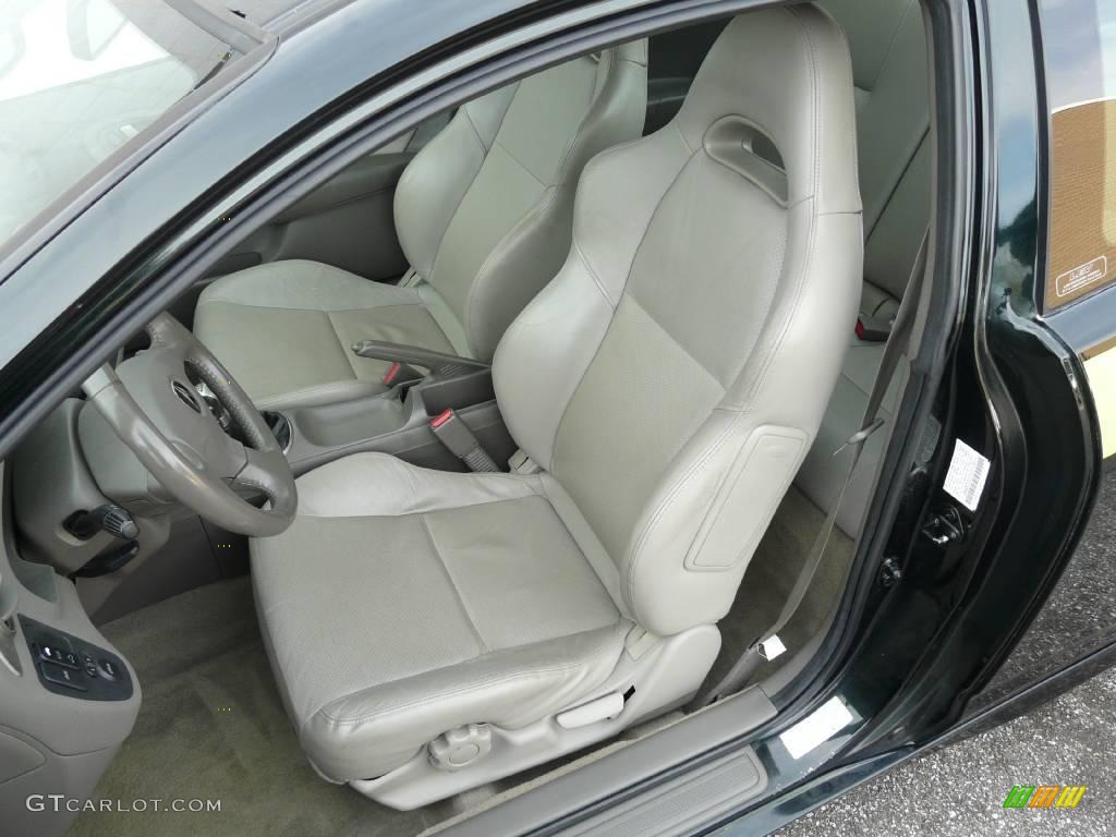 2002 RSX Type S Sports Coupe - Custom Dark Green Metallic / Titanium photo #11