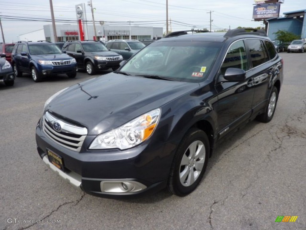 Graphite Gray Metallic 2010 Subaru Outback 2.5i Limited Wagon Exterior Photo #71602185