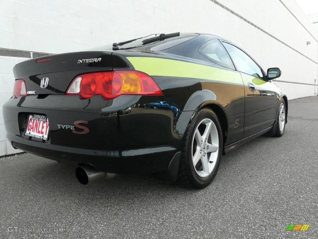2002 RSX Type S Sports Coupe - Custom Dark Green Metallic / Titanium photo #16