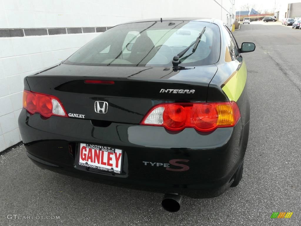 2002 RSX Type S Sports Coupe - Custom Dark Green Metallic / Titanium photo #17