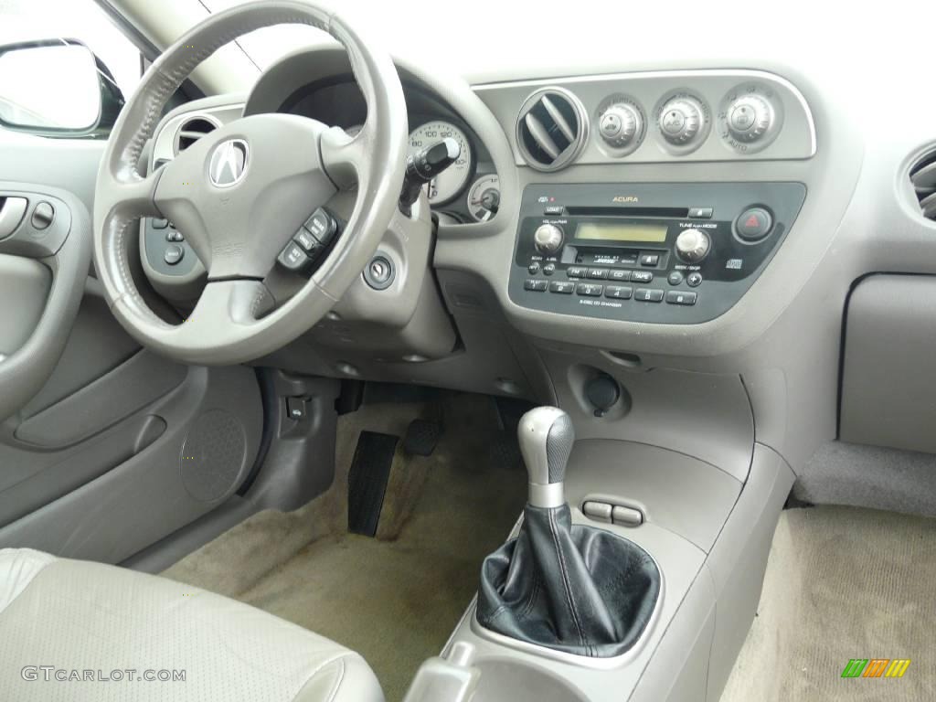 2002 RSX Type S Sports Coupe - Custom Dark Green Metallic / Titanium photo #19