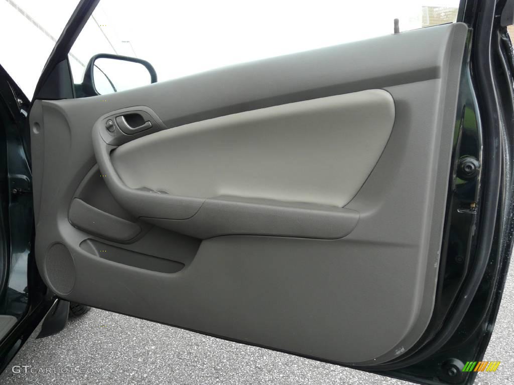 2002 RSX Type S Sports Coupe - Custom Dark Green Metallic / Titanium photo #20