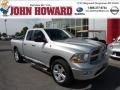 2009 Bright Silver Metallic Dodge Ram 1500 Big Horn Edition Quad Cab 4x4  photo #1