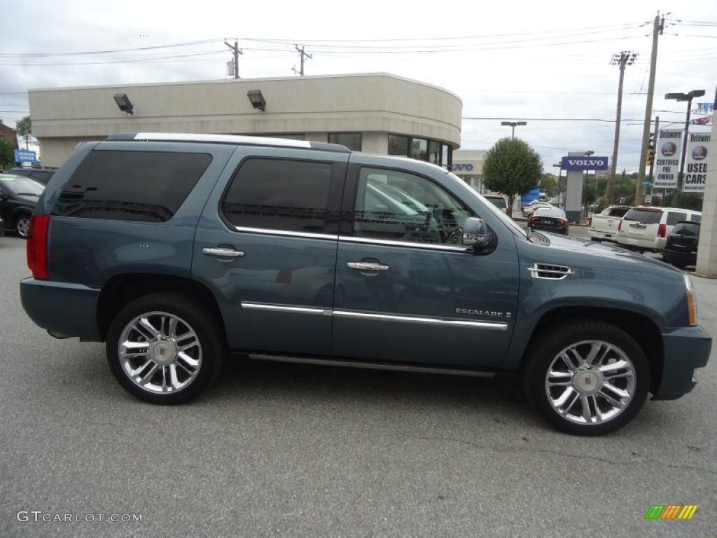 Stealth Gray 2008 Cadillac Escalade Platinum AWD Exterior Photo #71602983