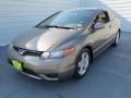 Galaxy Gray Metallic - Civic LX Coupe Photo No. 6