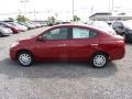 2012 Red Brick Nissan Versa 1.6 SV Sedan  photo #8