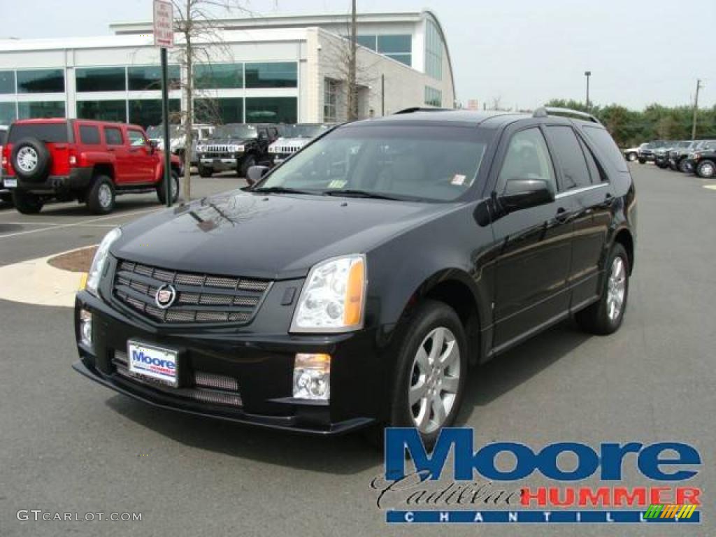 2009 SRX 4 V6 AWD - Black Ice / Cocoa/Cashmere photo #1