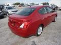 2012 Red Brick Nissan Versa 1.6 SV Sedan  photo #11