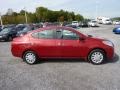 2012 Red Brick Nissan Versa 1.6 SV Sedan  photo #12