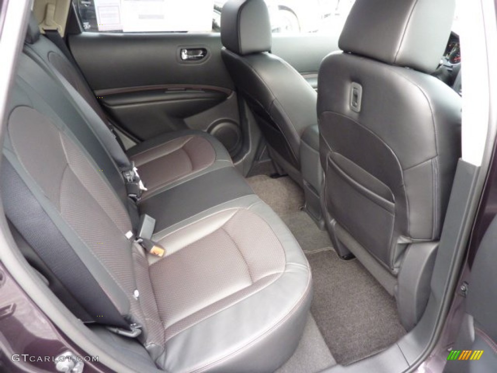 Black Interior 2013 Nissan Rogue SL AWD Photo #71604897