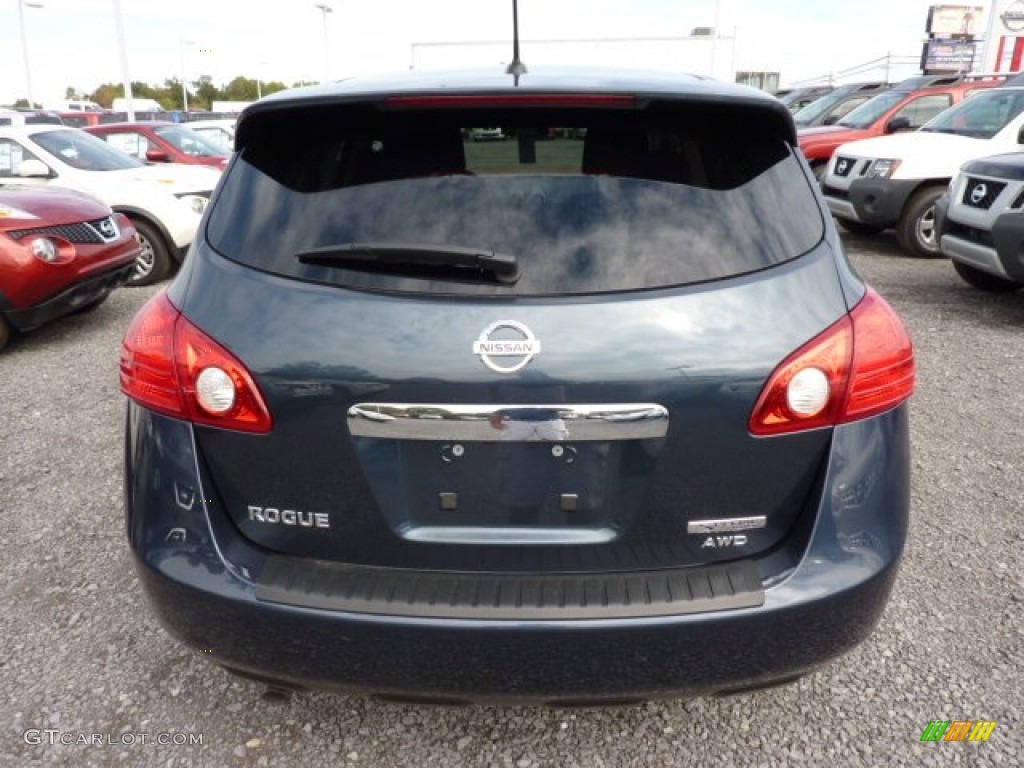 2013 Rogue S Special Edition AWD - Graphite Blue / Black photo #5