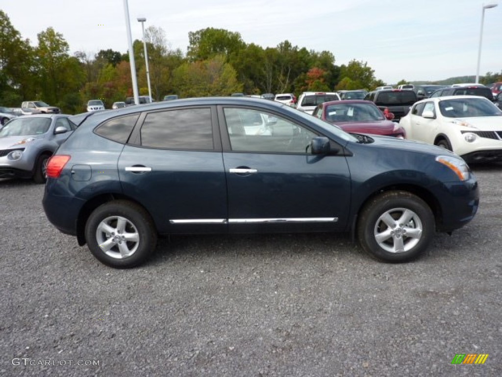 Graphite blue nissan rogue
