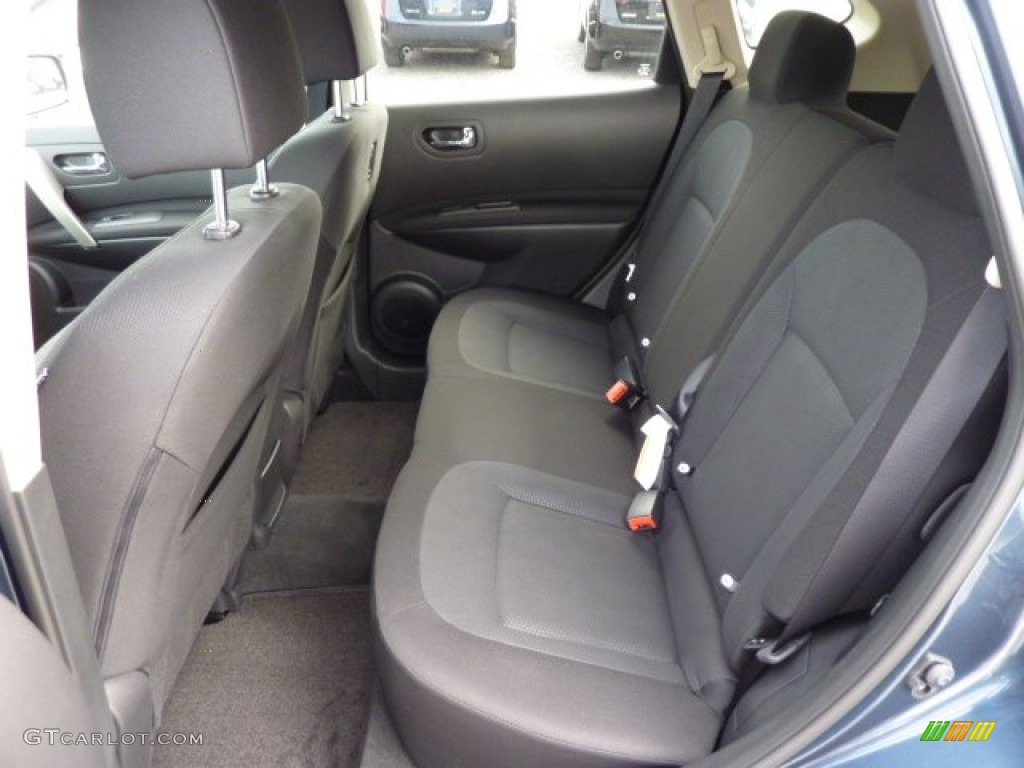 Black Interior 2013 Nissan Rogue S Special Edition AWD Photo #71605258