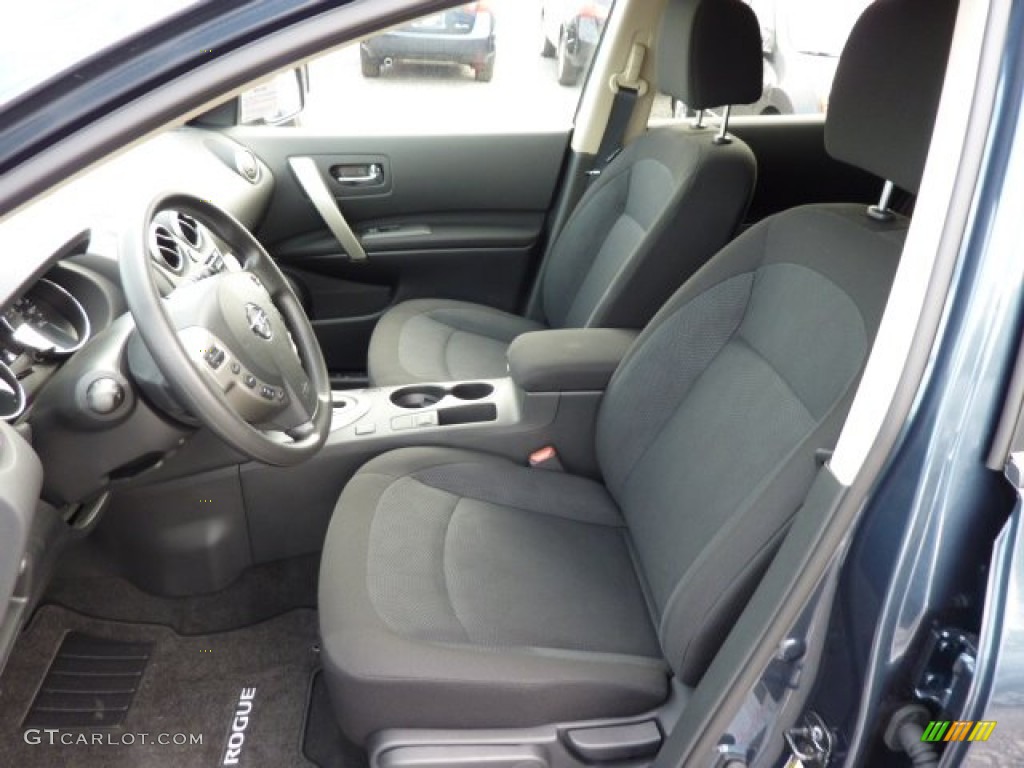 Black Interior 2013 Nissan Rogue S Special Edition AWD Photo #71605275