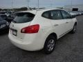 2013 Pearl White Nissan Rogue S AWD  photo #6