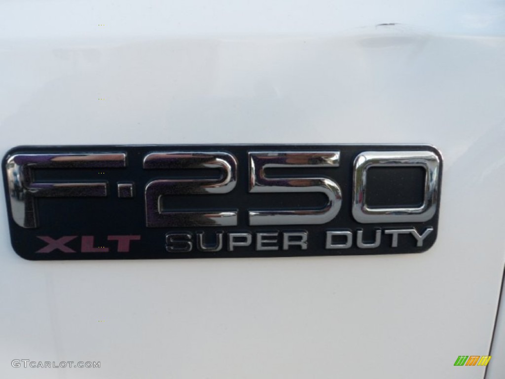2003 F250 Super Duty FX4 SuperCab 4x4 - Oxford White / Medium Flint Grey photo #10