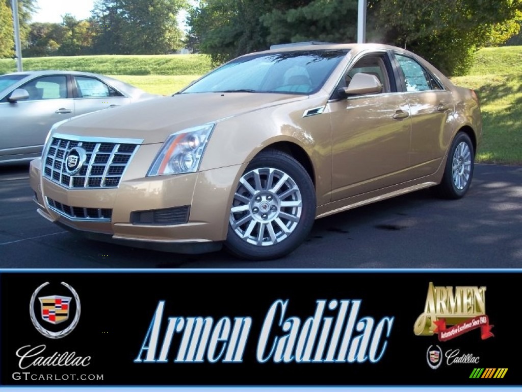 Summer Gold Metallic Cadillac CTS